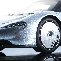 McLaren Speedtail Geneva Autoshow 2019 Metallic Ice Silver