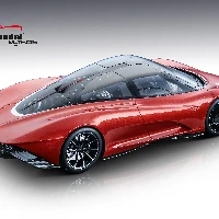 McLaren Speedtail Metalli Red