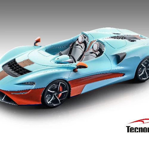McLaren Elva Light Blue - Orange 2020