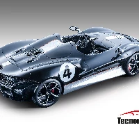 McLaren Elva Gloss Balck - white 2020