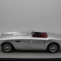  Ferrari 340 Mexico Spyder Metallic Silver 1953