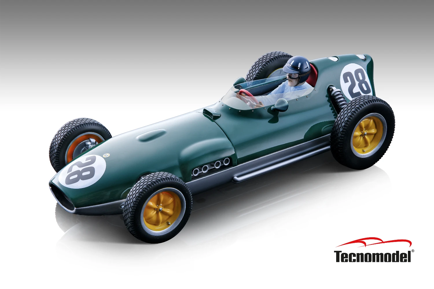 Lotus 16 F1 GP di Inghiltyerra 1959 car #28 Driver: G. Hill