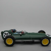 Lotus 16 F1 GP di Inghiltyerra 1959 car #28 Driver: G. Hill