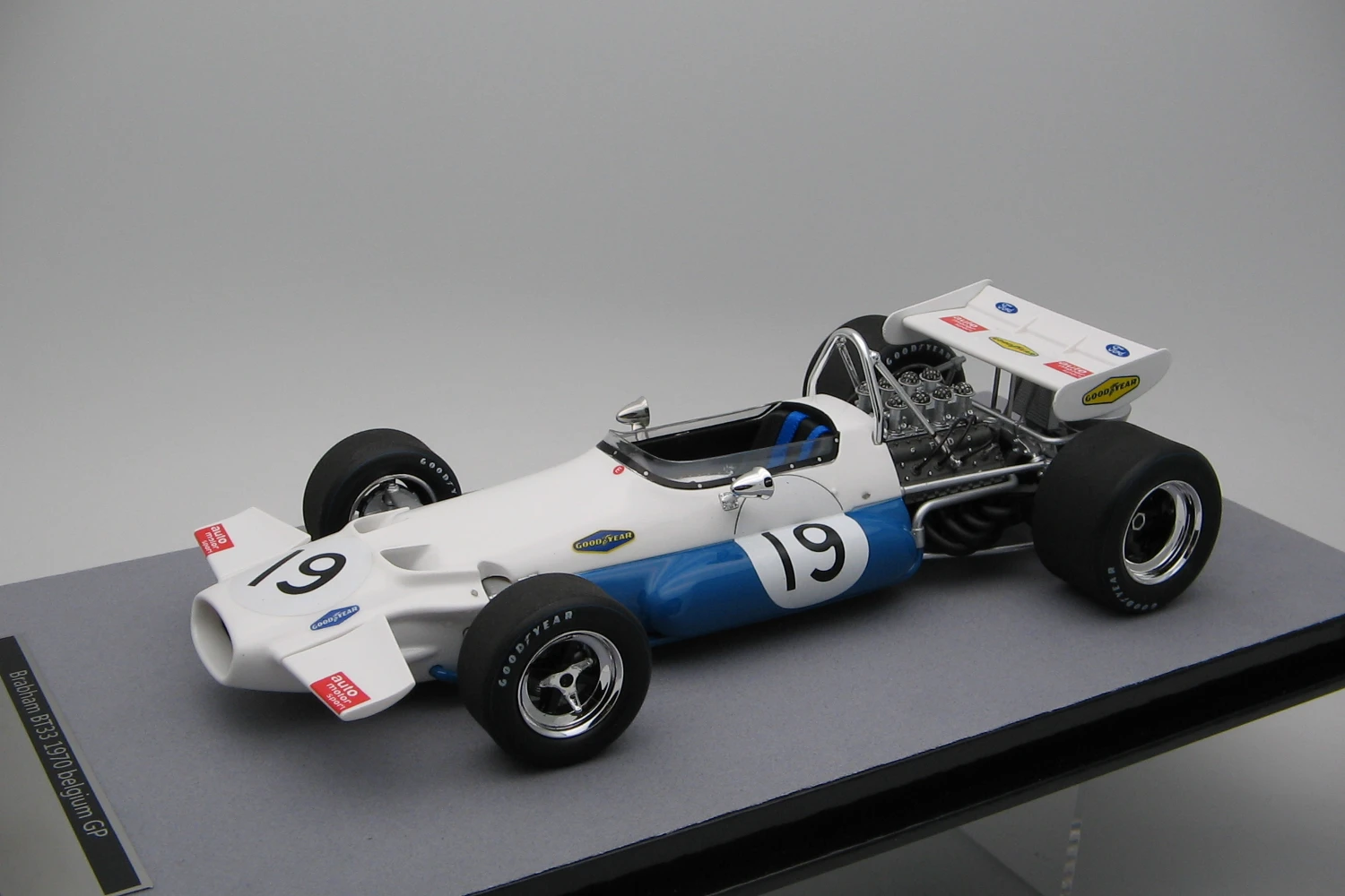 Brabham BT33 1970  car #19 belgium  GP Driver: Rolf Stommelen