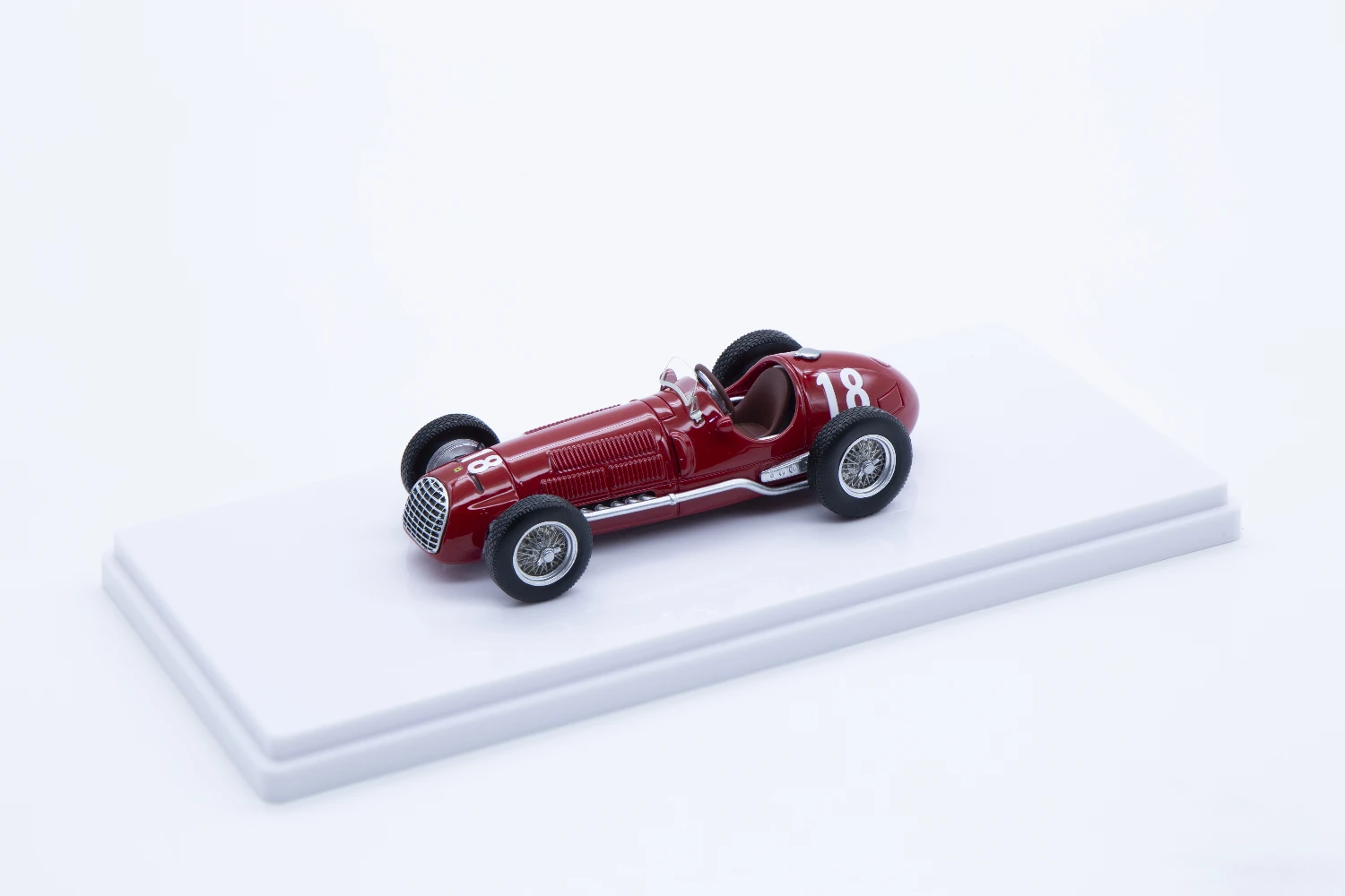 TM43-21B Ferrari 125 F1 1950 GP di Sviera car 18 Driver AAscari scala 143 limited edition 100 pcs