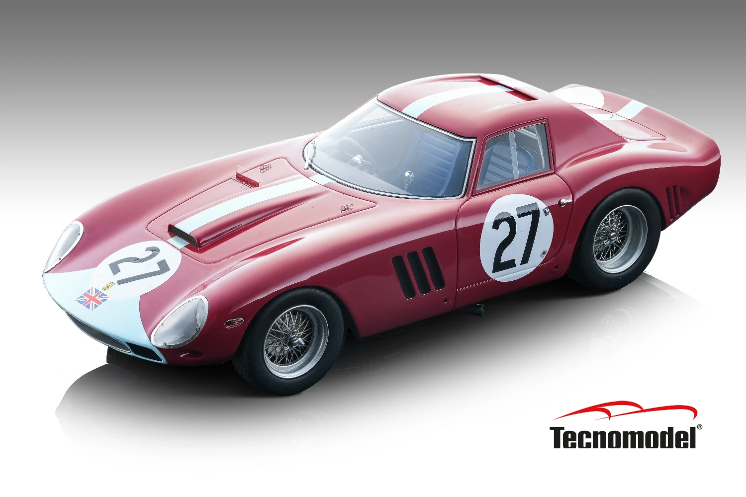 Ferrari 250 GTO 64 Tourist Trophy 1964 car #27 6 place Driver: Innes Ireland