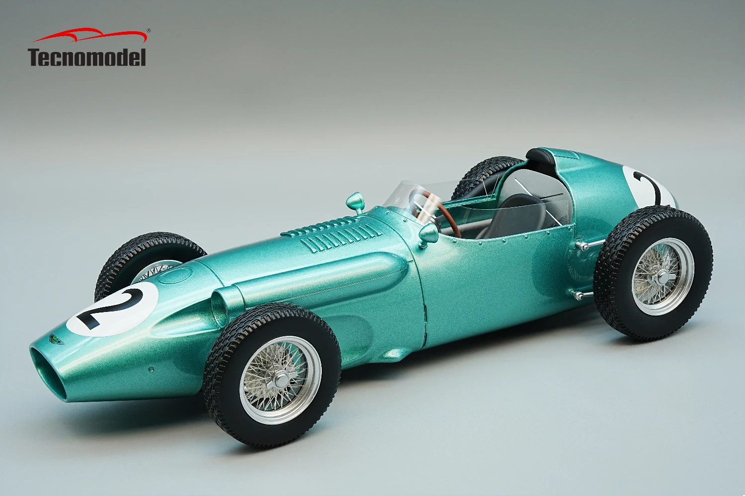 Aston Martin DBR4 1959 British GP 6th Place car #2 Driver Roy Salvadori