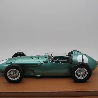 Aston Martin DBR4 1959 Silverstone International Trophy 2nd Place car #1 Driver Roy Salvadori