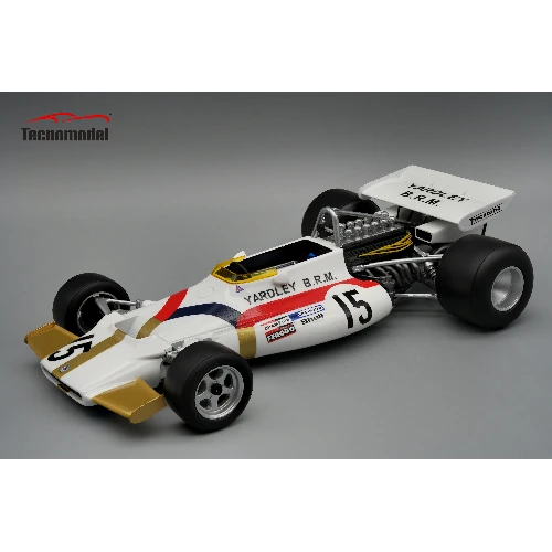 BRM P160 1971 Monaco GP car #15 Driver Pedro Rodriguez