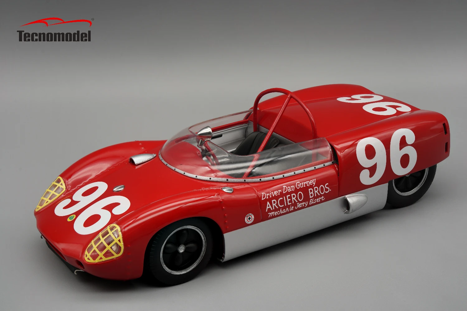 Lotus 19 1962 Winner 3 Hours Daytona GP car #96 Driver Dan Gurney