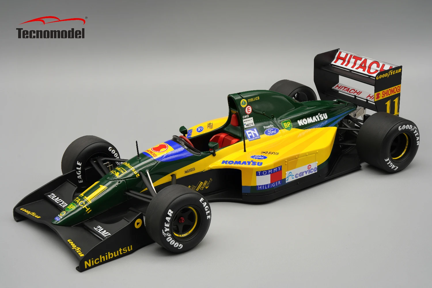 TM18-227B Lotus 107 1992 French GP car #11 Driver Mika Hakkinen