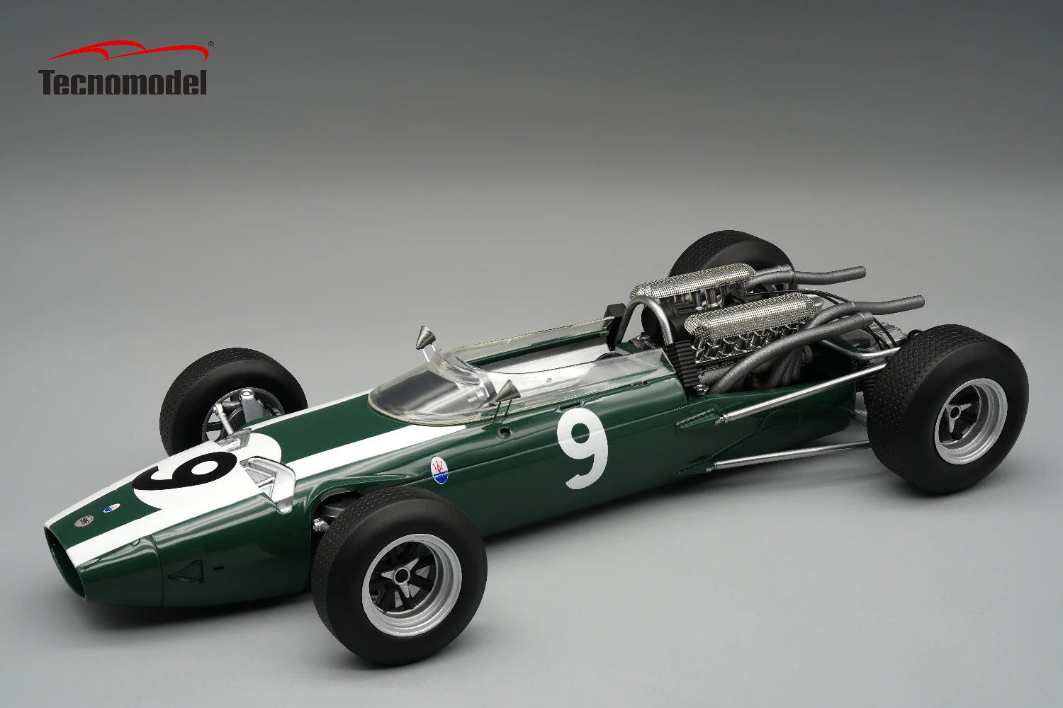 Cooper Maserati F1 T81 1966 Monaco GP car #9 Driver Richi Ginthers