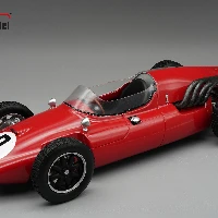 Cooper-Ferrari T51 1960 Italian GP car #2 Driver Giulio Cabianca 
