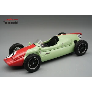 Miniature Tecnomodel 1/18 Cooper F1 T51 #16 - Monaco GP 1960 - Chris Bristow - TM18-298D