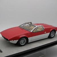 De Tomaso Mangusta Spyder Bi-Colour Metallic Red and Silver 1966