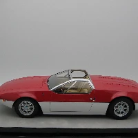 De Tomaso Mangusta Spyder Bi-Colour Metallic Red and Silver 1966