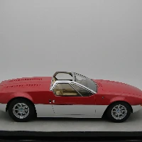 De Tomaso Mangusta Spyder Bi-Colour Metallic Red and Silver 1966