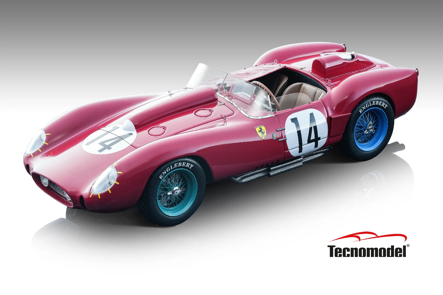errari 250 TR 58 Le Mans 24h 1958 car #14 Winner Driver: O.Gendebien - P.Hill