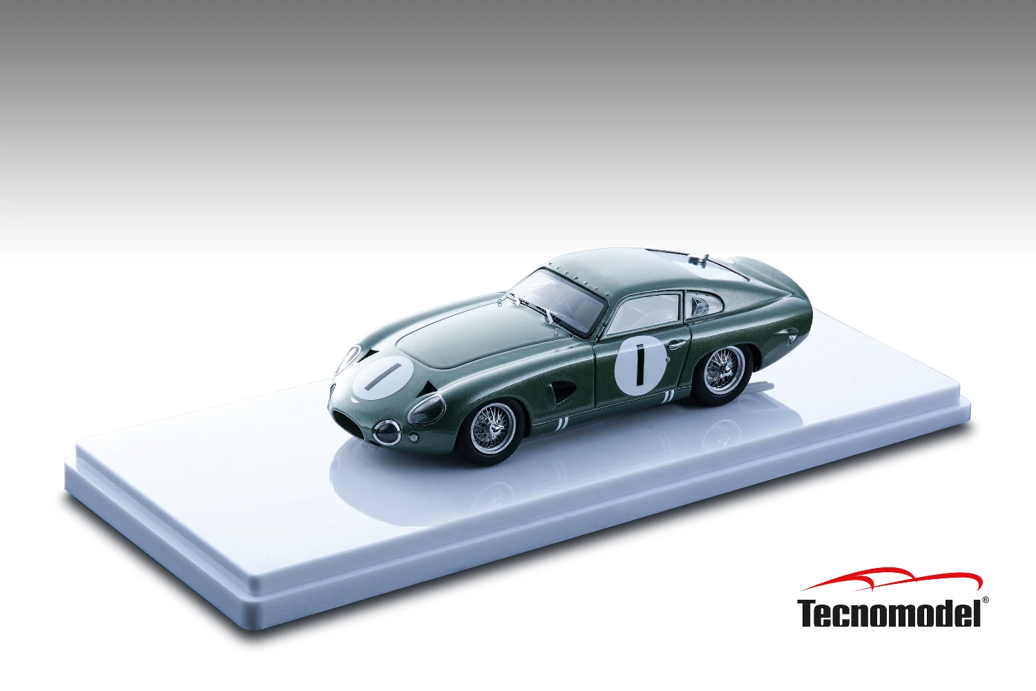 TM43-28E Aston Martin DP214 Goodwood Tourist Trophy 1963 Driver Bruce Mclaren car # 1