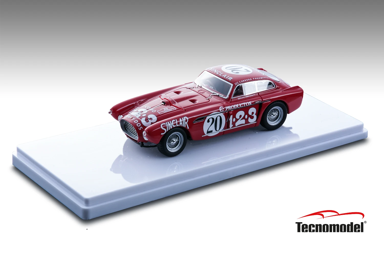TM43-43B Ferrari 340 Mexico - Carrera Panamericana 1952 car # 20 Drivers: Luigi Chinetti - Jean Lucas