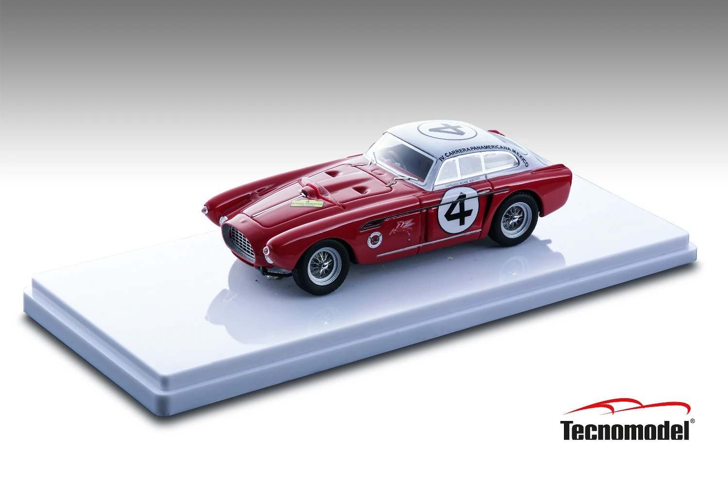 Ferrari 340 Mexico - Carrera Panamericana 1953 car # 4 Drivers: Phil Hill - Richie Ginther