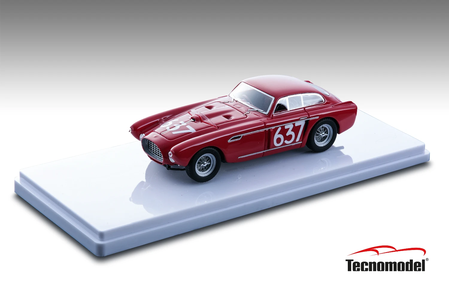 Ferrari 340 Mexico - Mille Miglia 1953 car # 637 Drivers: Eugenio Castellotti - Ivo Regosa