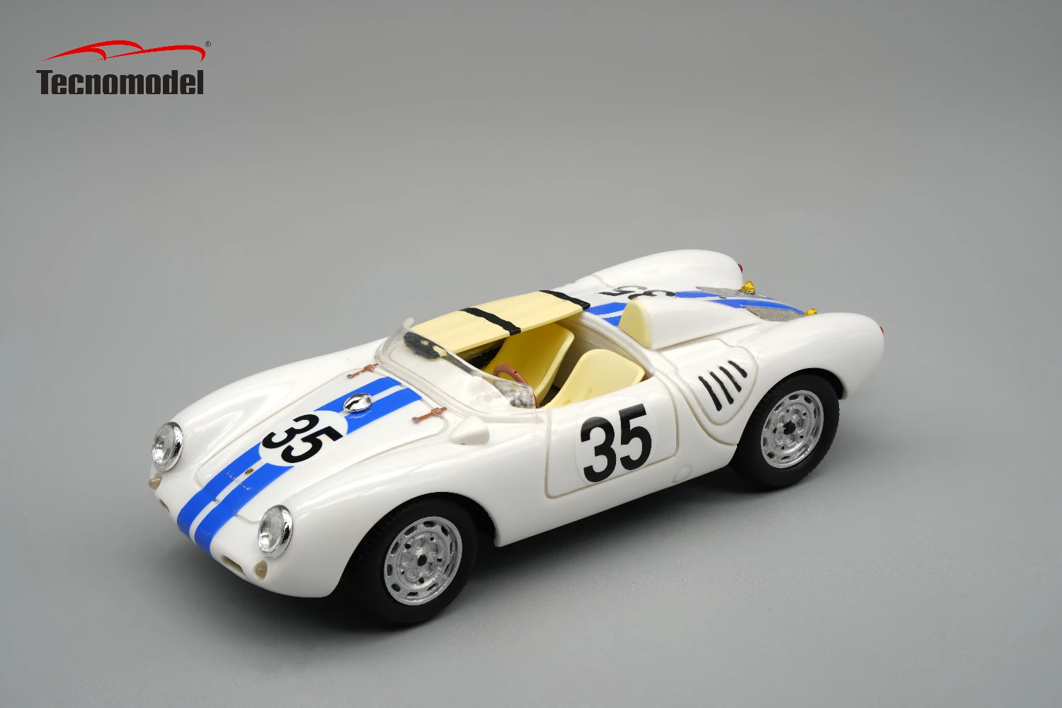 TM43-61A Porsche 550A RS 1957 Le Mans 24h Driver Hugus/De Beaufort