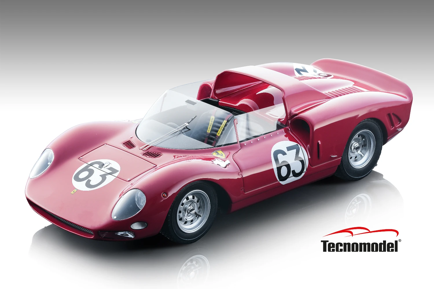 Ferrari 275 P2 Monza 1000 km 1965 #63 WINNER, Driver: M.Parkes - J.Guichet