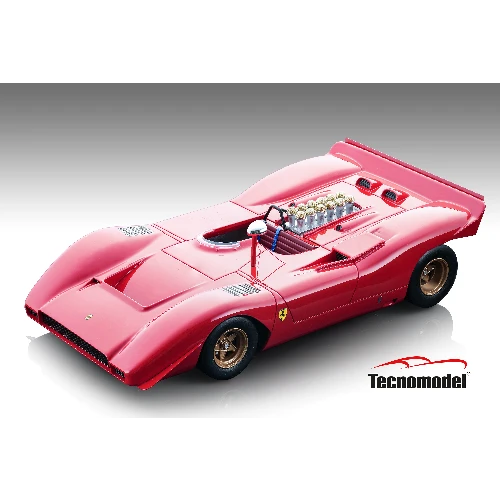 Ferrari 612P Can-Am press. red 1969