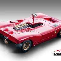 Ferrari 612P Can-Am press. red 1969