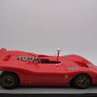 Ferrari 612P Can-Am press. red 1969