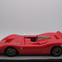 Ferrari 612P Can-Am press. red 1969