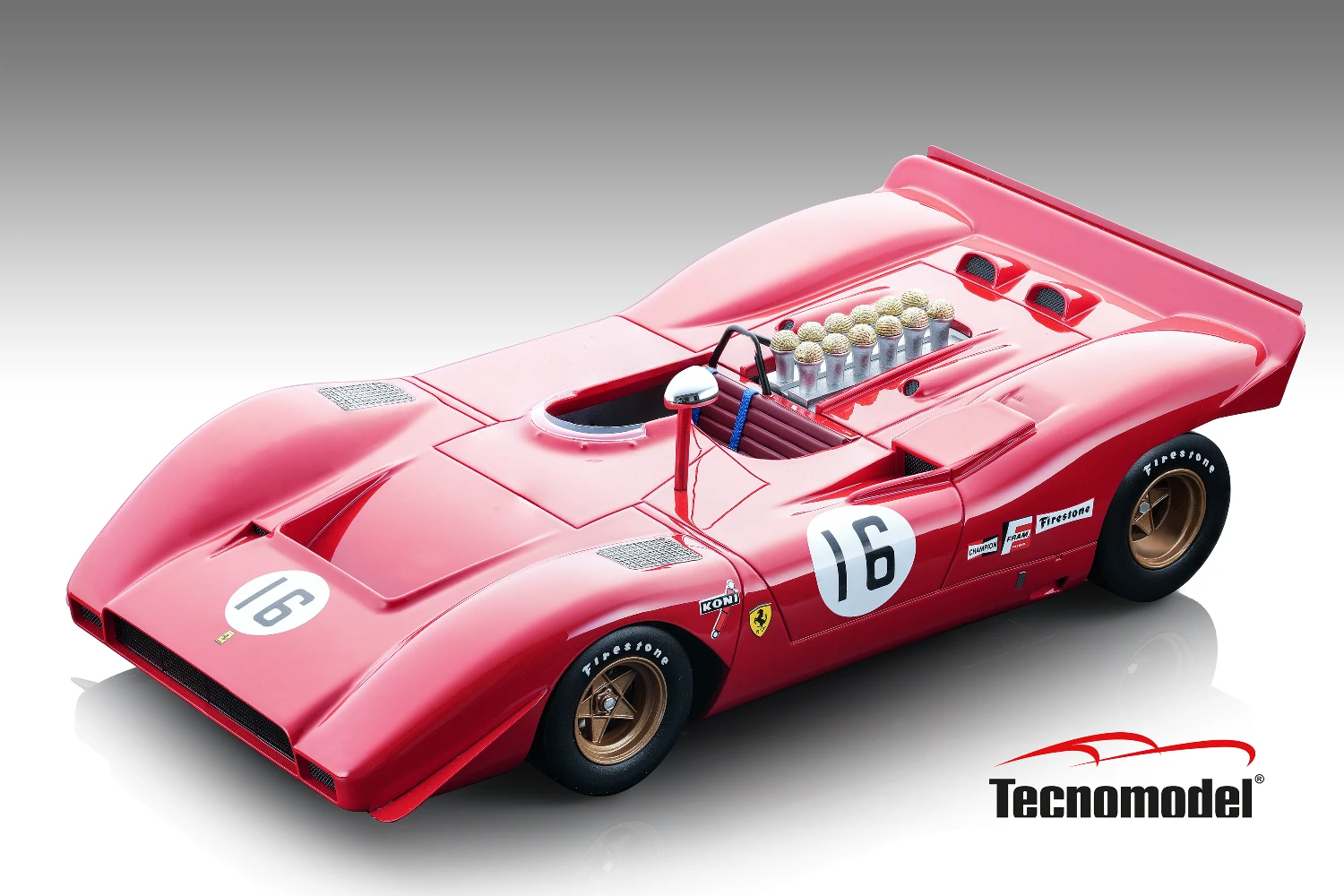 Ferrari 612 Can-Am  Watkins 1969 car #16 -  3rd Place, Driver:  Chris Amon 