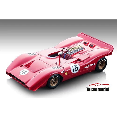 Ferrari 612 Can-Am  Watkins 1969 car #16 -  3rd Place, Driver:  Chris Amon 