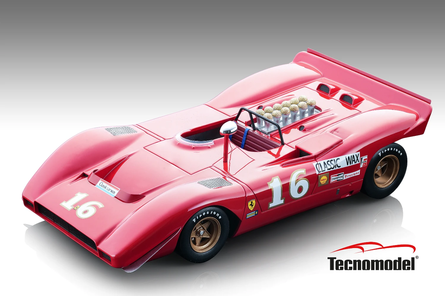 Ferrari 612P Can-Am Mid-Ohio 1969 car #16 - 3rd Place Drive: Chris Amon