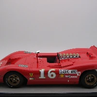 Ferrari 612P Can-Am Mid-Ohio 1969 car #16 - 3rd Place Drive: Chris Amon