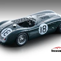 JAGUAR C-TYPE TEAM JAGUAR RACING N 18 WINNER 24h LE MANS 1953 T.ROLT - D.HAMILTON