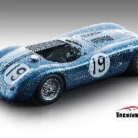 JAGUAR - C-TYPE SPIDER ECURIE ECOSSE N 19 WINNER GOODWOOD 1953 I.STEWART - N.SANDERSSON