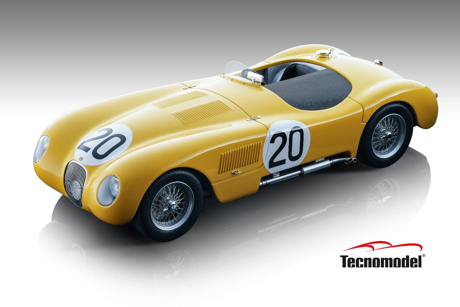 JAGUAR - C-TYPE SPIDER TEAM JAGUAR RACING N 20 24h LE MANS 1953 R.LAURENT - C.DE TORNACO