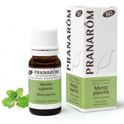 Olio essenziale Menta piperita Mentha x piperita Parti aeree 10 ml