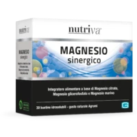 MAGNESIO sinergico 30 + 30 buste idrosolubili  OFFERTA BI-PACK