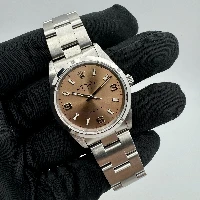 Rolex Air King Rosa Salmone