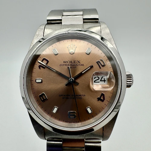 Rolex Oyster Perpetual Date 34mm Rosa