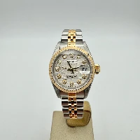 Rolex Lady Datejust 26mm acciaio oro Bianco Brillanti