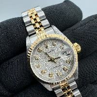 Rolex Lady Datejust 26mm acciaio oro Bianco Brillanti