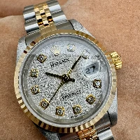 Rolex Lady Datejust 26mm acciaio oro Bianco Brillanti