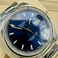 Rolex Oyster Perpetual Date 34mm Blu