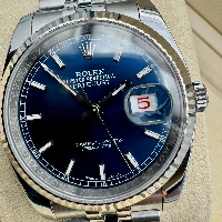 Rolex Datejust 36mm Blu Jubilee