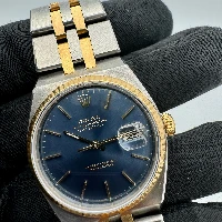 Rolex Datejust Oysterquartz Acciaio & Oro Blu