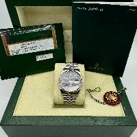 Rolex Datejust 36mm Nero Indici Jubilee